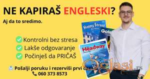 Časovi engleskog za osnovce i srednjoškolce (mala matura + testovi)